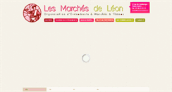 Desktop Screenshot of lesmarchesdeleon.com